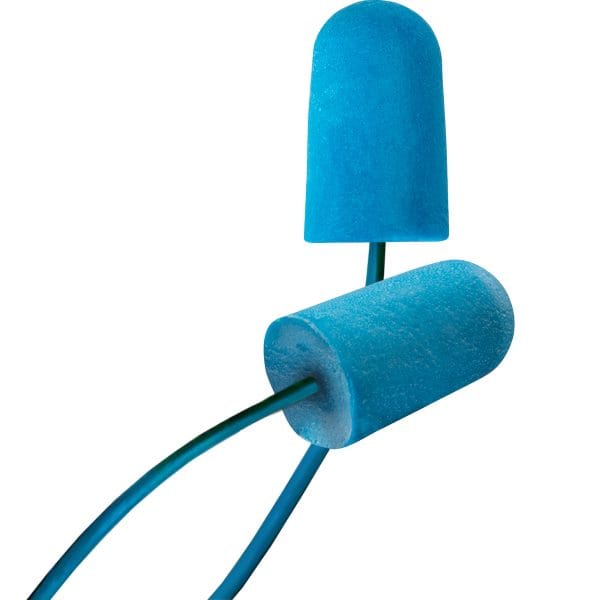 Food Pro Bullet™ BioSoft™ BSF-D - Metal Detectable Disposable Bio-Based Corded Foam Ear Plug with BioSoft™ Technology - NRR 32