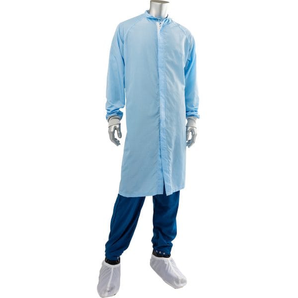 Uniform Technology™ CFRZC-65LB - C3 ISO 4 (Class 10) Cleanroom Frock