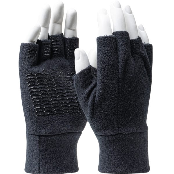 PIP® FL-FIN - Gripper Dot Fin Fleece Fingerless Glove with Gripper Dotted Palm