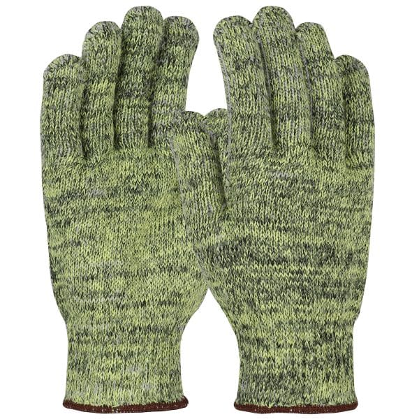 Kut Gard® MATA500HA - Seamless Knit ATA® Hide-Away™ / Aramid Blended Glove with Cotton/Polyester Plating - Heavy Weight