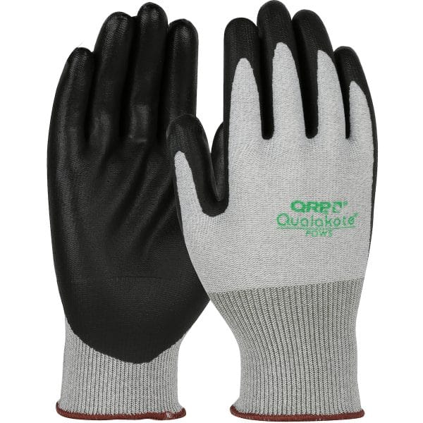 QRP® Qualakote® PDWS - Seamless Knit Nylon/Carbon Fiber with Nitrile Foam Grip