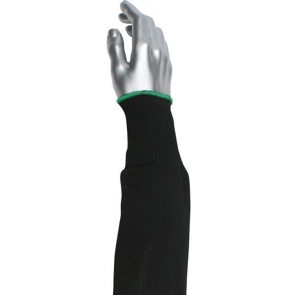 Kut Gard® S10HTP/2BK-EW-ES6 - Single-Ply ATA® / High Tenacity Polyester Blended Sleeve - Wide Width