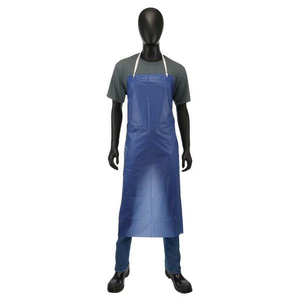 PIP® UUPB - Blue Vinyl Apron - 8 mil