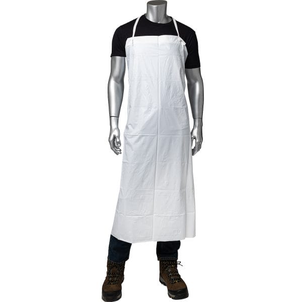 PIP® UUW - White Vinyl Apron - 6 mil